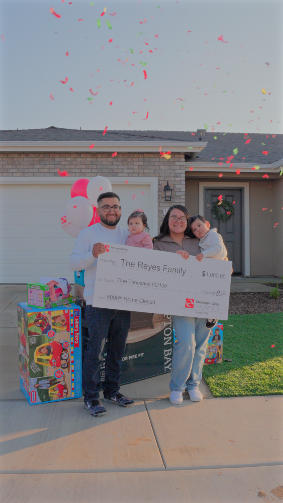 The Reyes family at Montebella in Dinuba