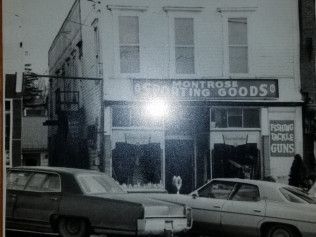 Old Montrose Sporting Goods Store