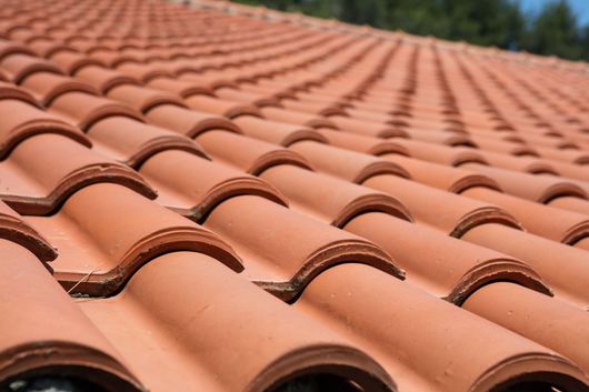 Tile Roof — Orange Brown Clay Tile Roofing in Miami, FL Tile Roof — Orange Brown Clay Tile Roofing in Miami, FL