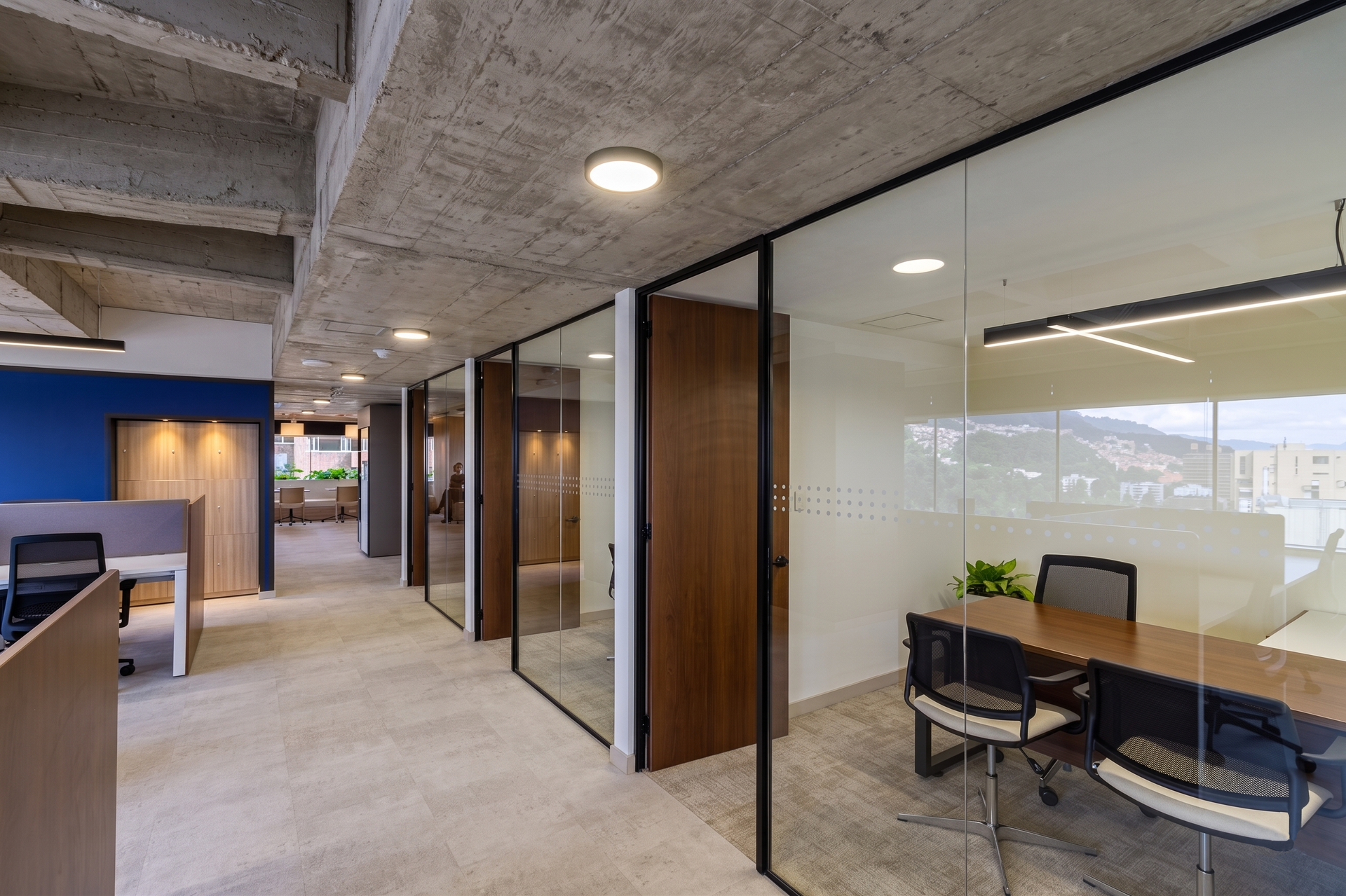 arquitectura interior en espacio empresarial