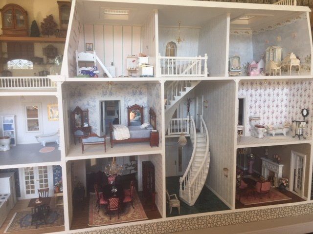 Finished dollhouses on sale