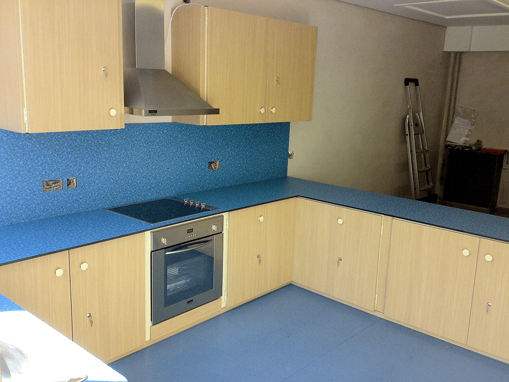 sink and dishwasher unit