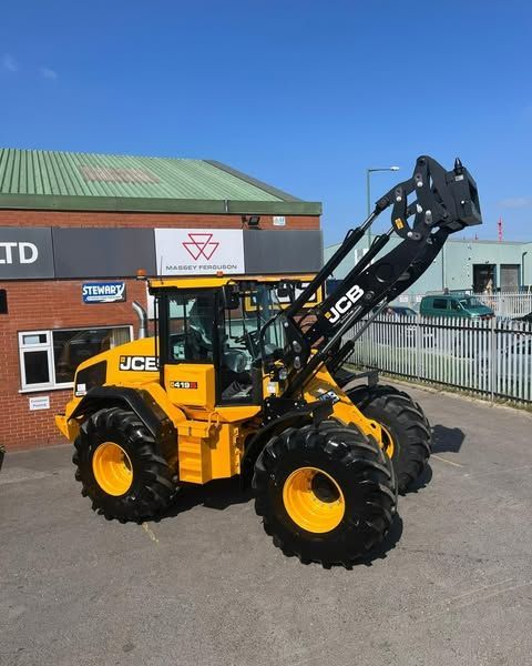 JCB Loader with new headstock
