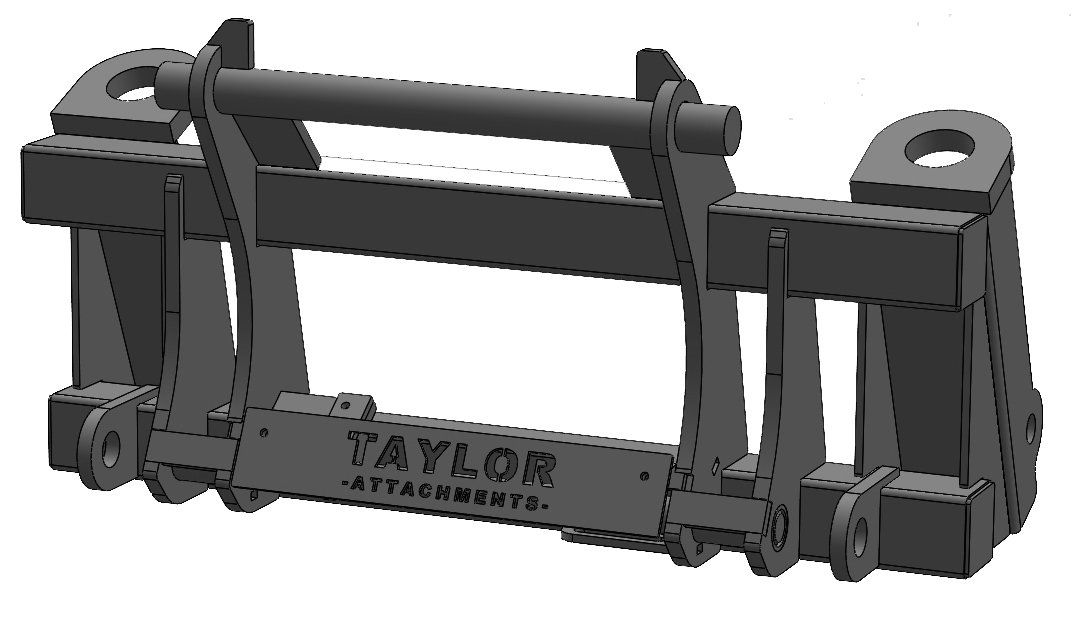 A black and white drawing of a machine with the word taylor on it.