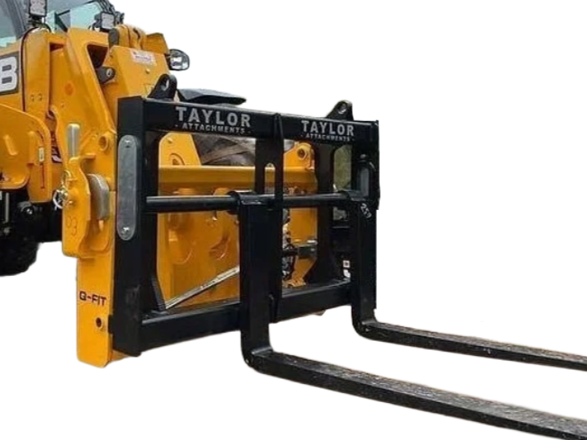 FLOATING PALLET FORK FRAME