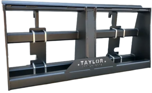 A taylor product is sitting on a wooden pallet