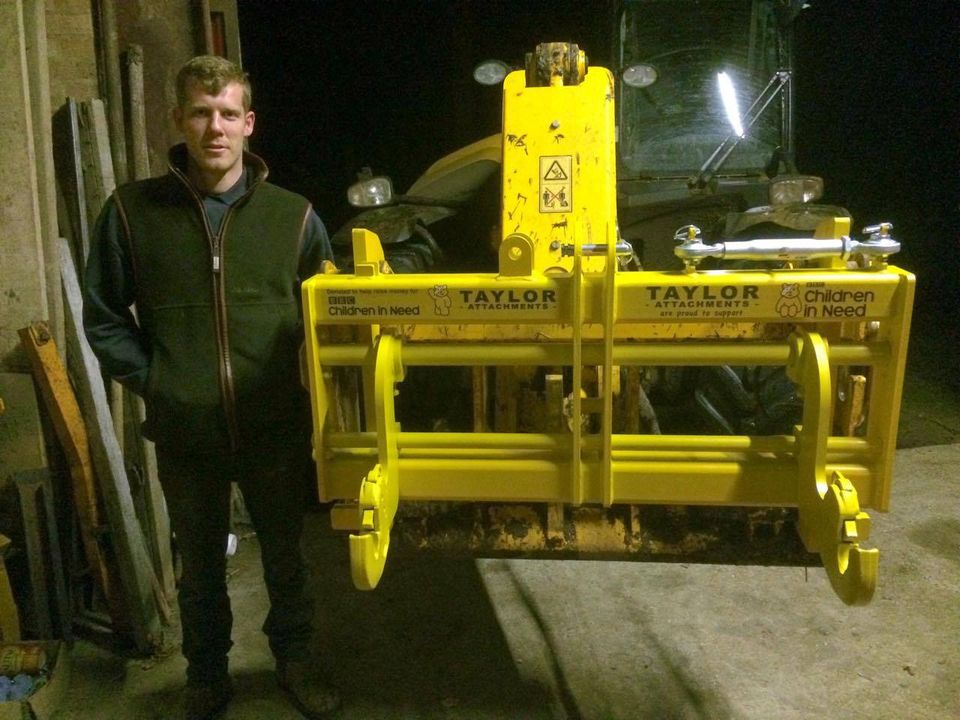 Taylor Attachments | The lucky winner was James Crisp, from Cambridgeshire.