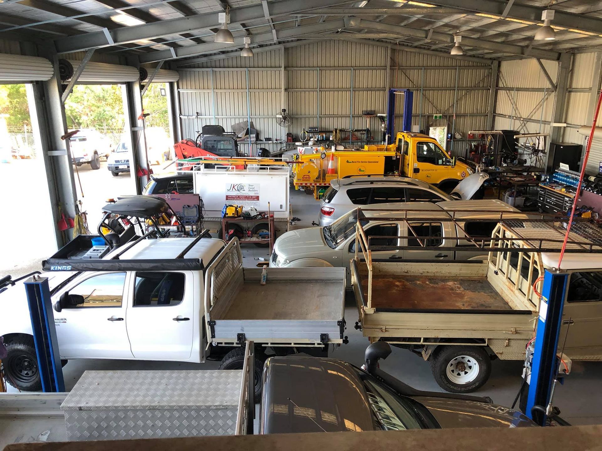Our Busy Workshop In the Summer — A-Lect Auto Electrical & Air Conditioning In Garbutt QLD