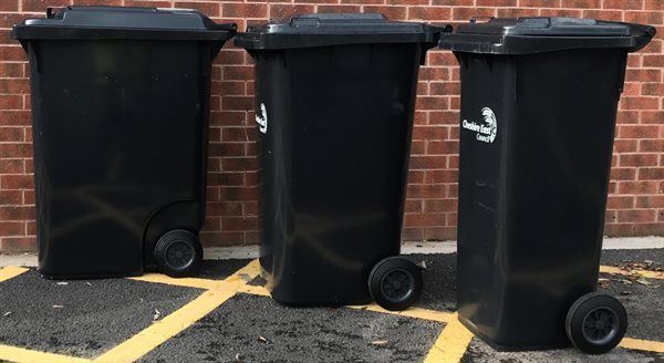 wheelie bins in Meyersdal