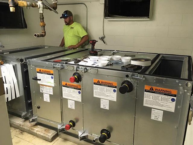 Heater Machine — Air Conditioning Contractors in Orange Park, FL