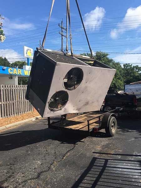 Old Air Conditioner — Air Conditioning Contractors in Orange Park, FL