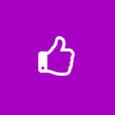 Vector of thumbs up