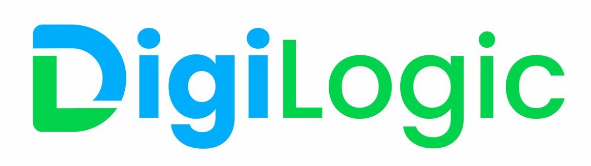 The digital logistics team logo has a lightning bolt on it