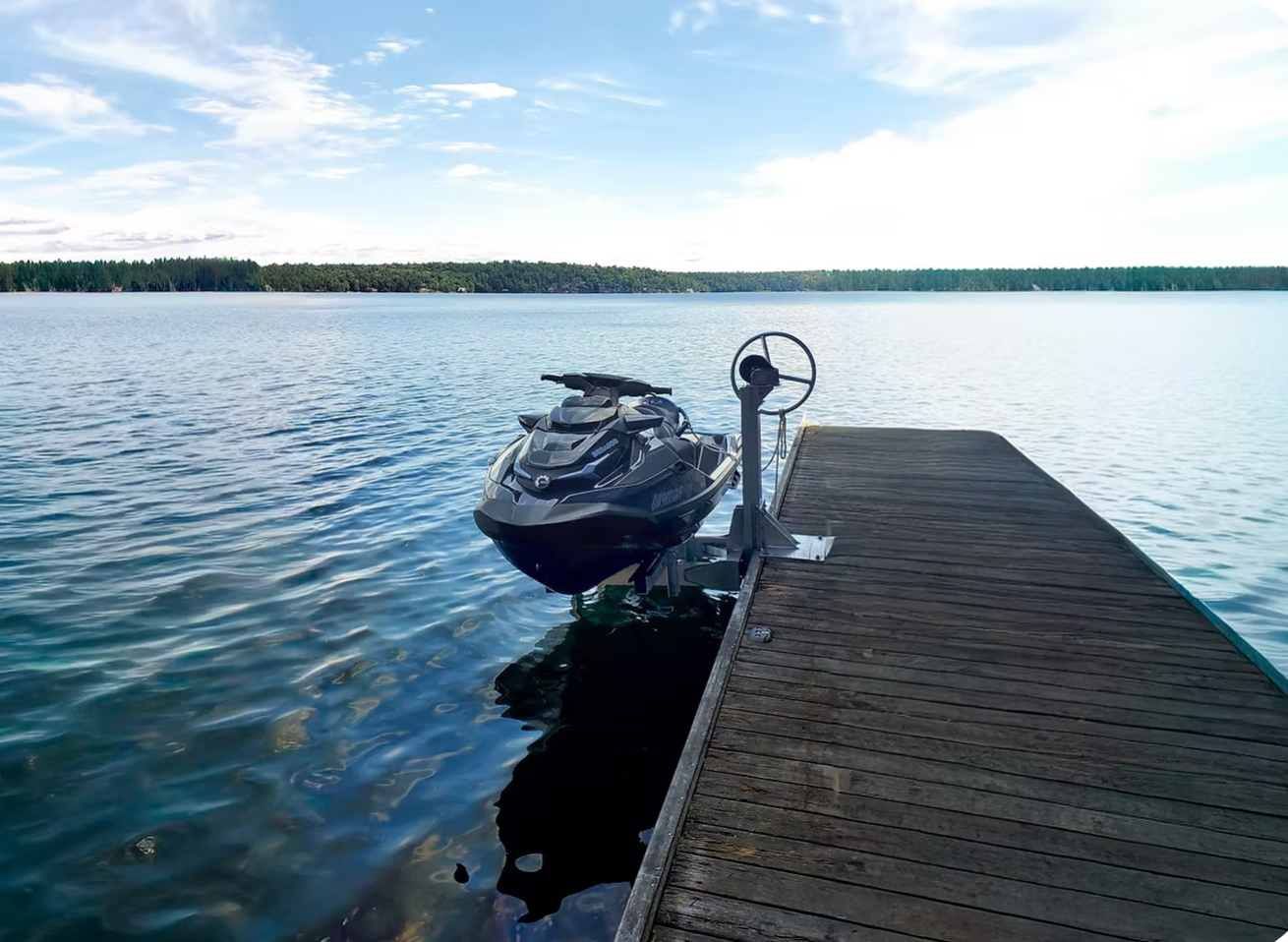 Manual Dock Mount Lift