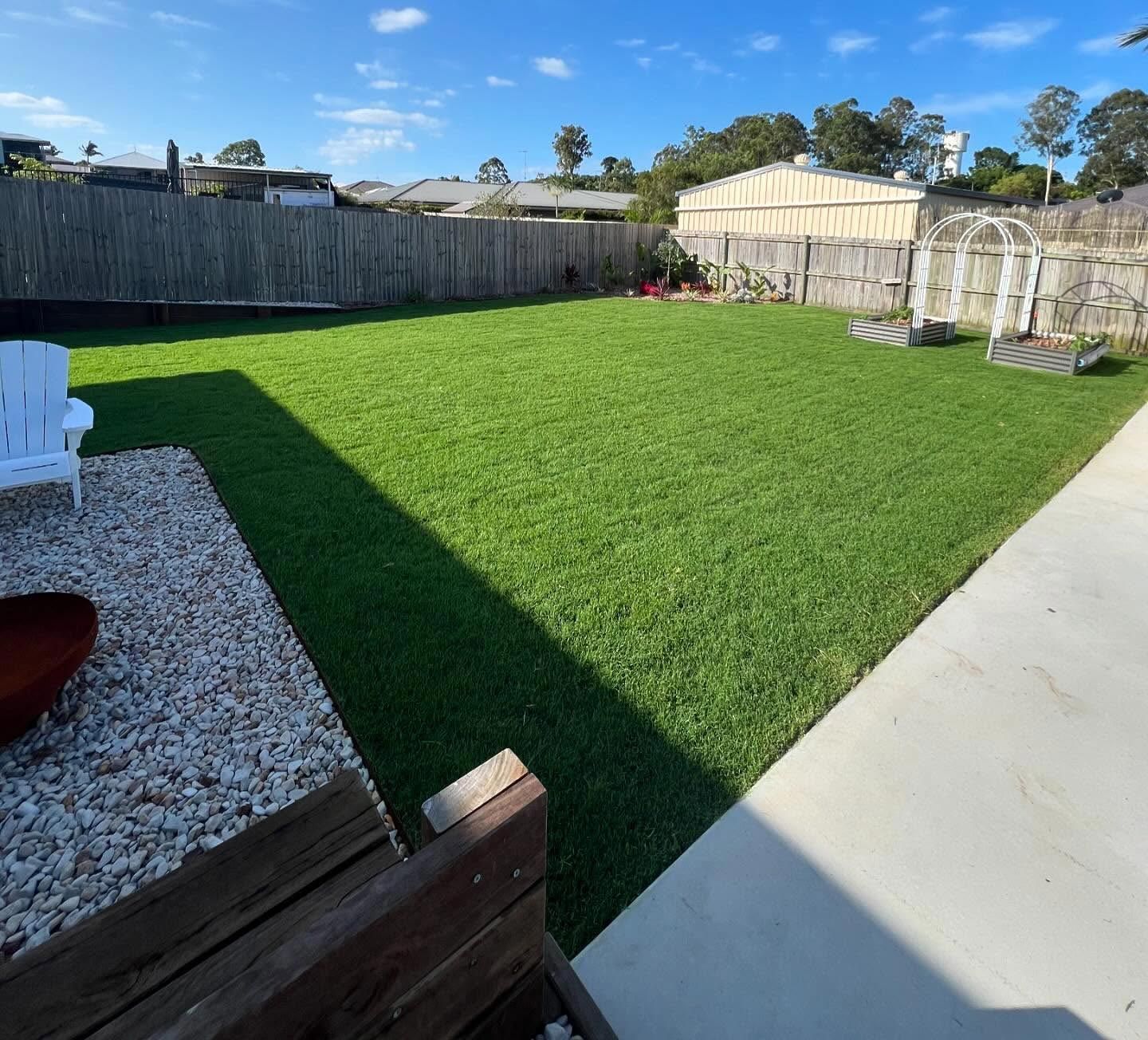 Wide Lawn With Healthy Turf