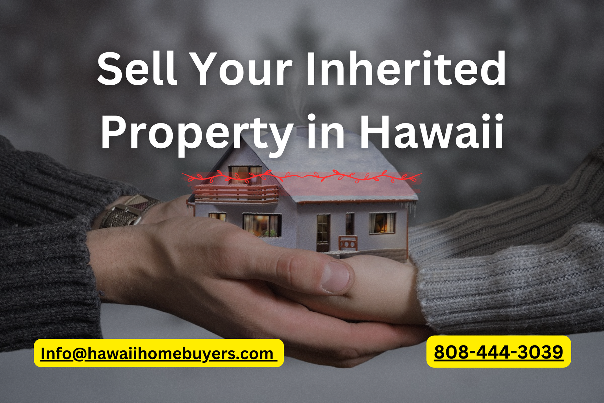 A newly constructed house in progress with an unfinished exterior, black roofing, and open window spaces. Hawaii Home Buyers LLC helps homeowners sell fast.