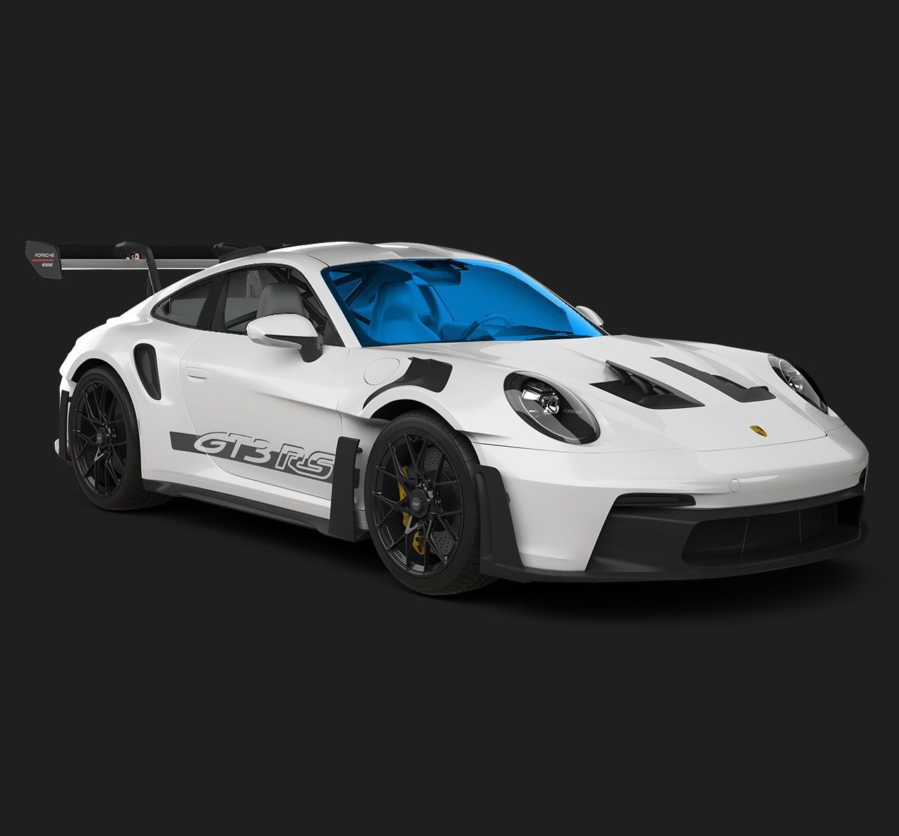 Windshield Protection Film - PORSCHE 911 GT3 RS