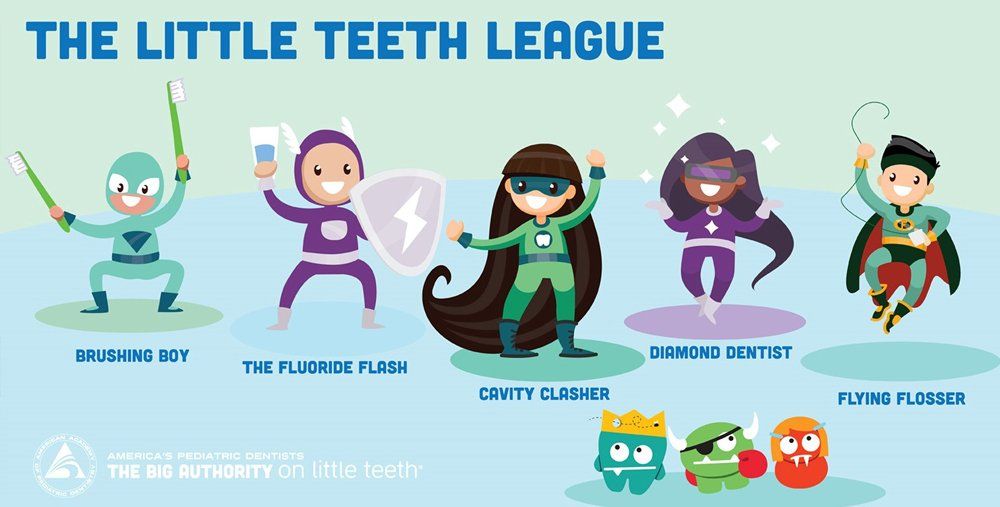 Bring the Little Teeth League to Life with Color!
