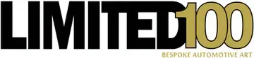 A logo for limited 100 bespoke automotive art