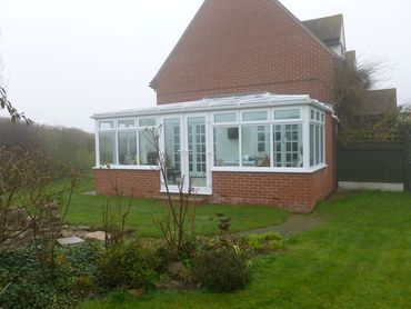 conservatory after repair