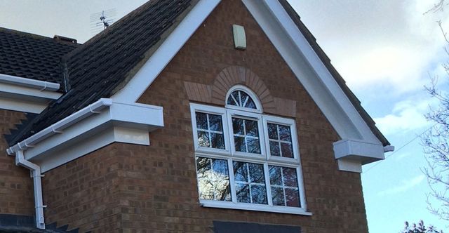 uPVC soffit and fascia