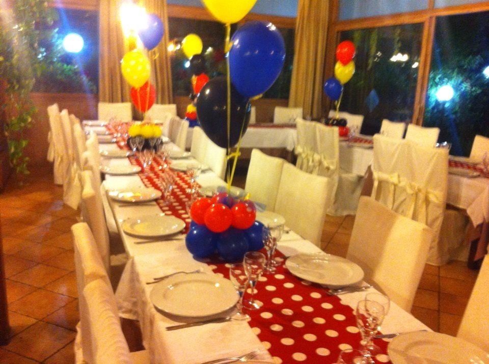 Tavolo per compleanno