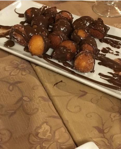 Graffette al cioccolato fuso