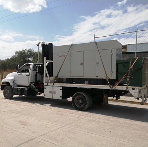Traslado de generador y transformador