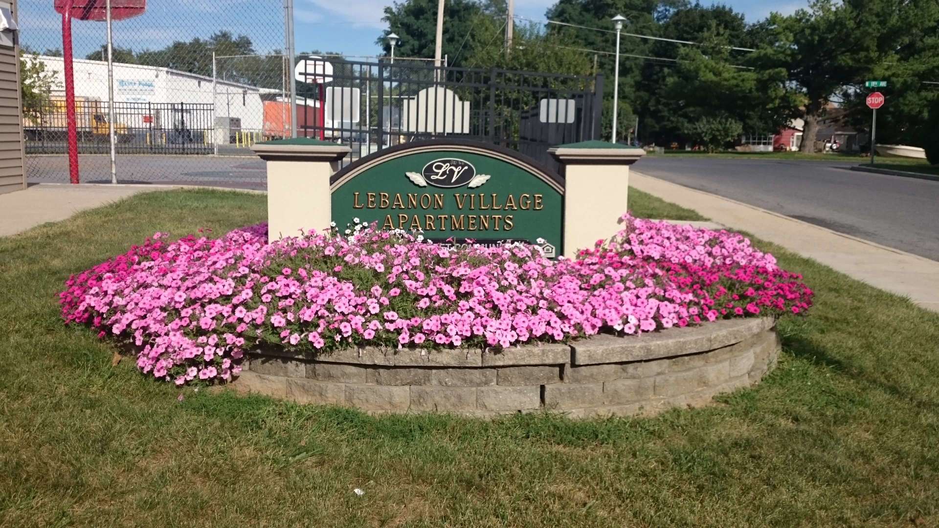 Lebanon Village Apartments — Front Sign in PA