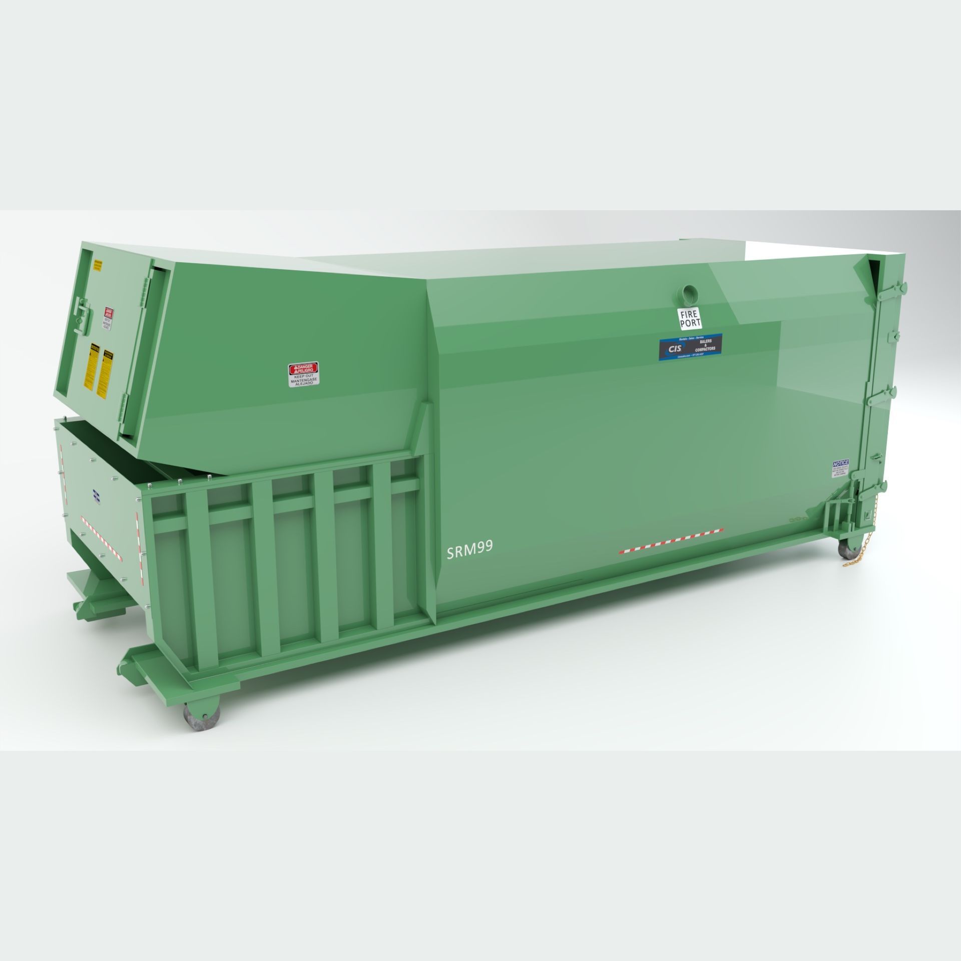 Self-Contained Compactor — Vineland, NJ — Consolidated Industrial Services