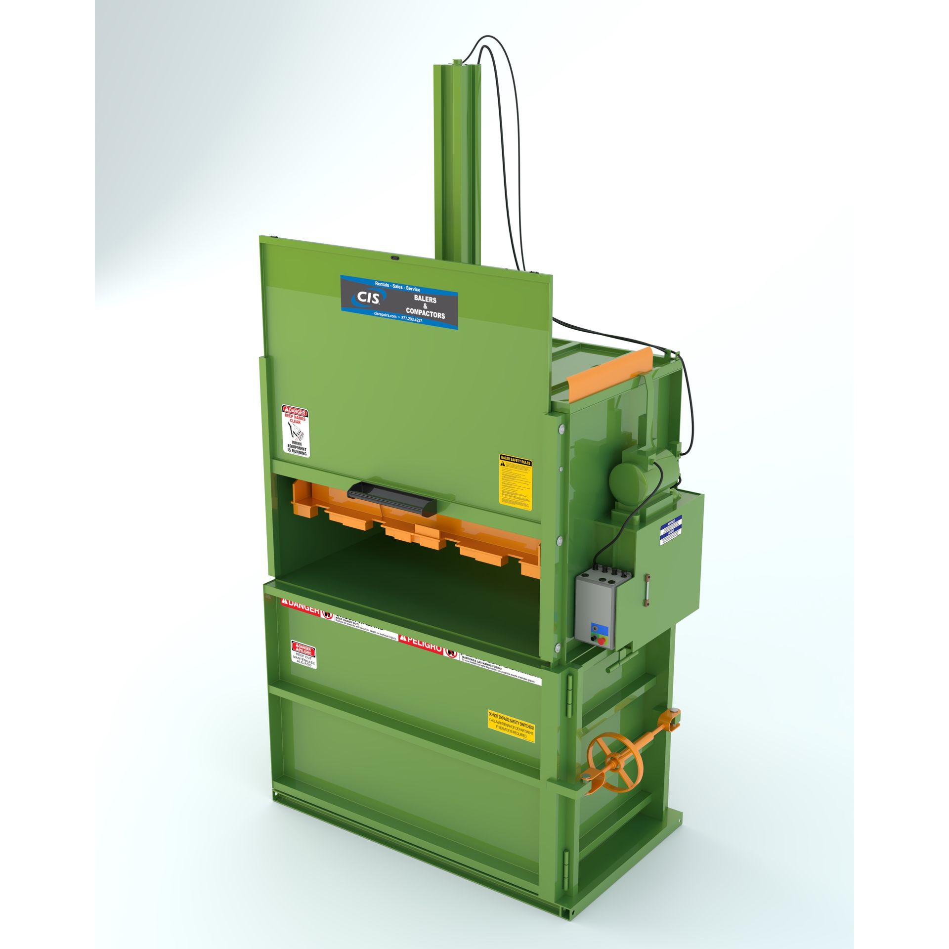 Vertical Baler — Vineland, NJ — Consolidated Industrial Services