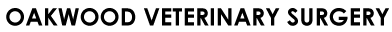 OAKWOOD VETERINARY SURGERY logo