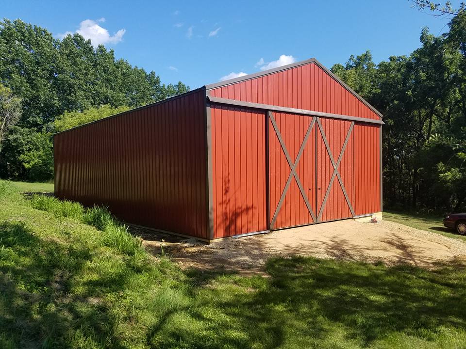 Closed Barn — Hillsboro, WI — BornConstruction