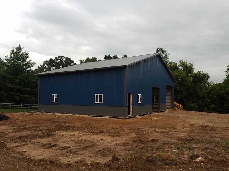 Metal Barn — Hillsboro, WI — BornConstruction