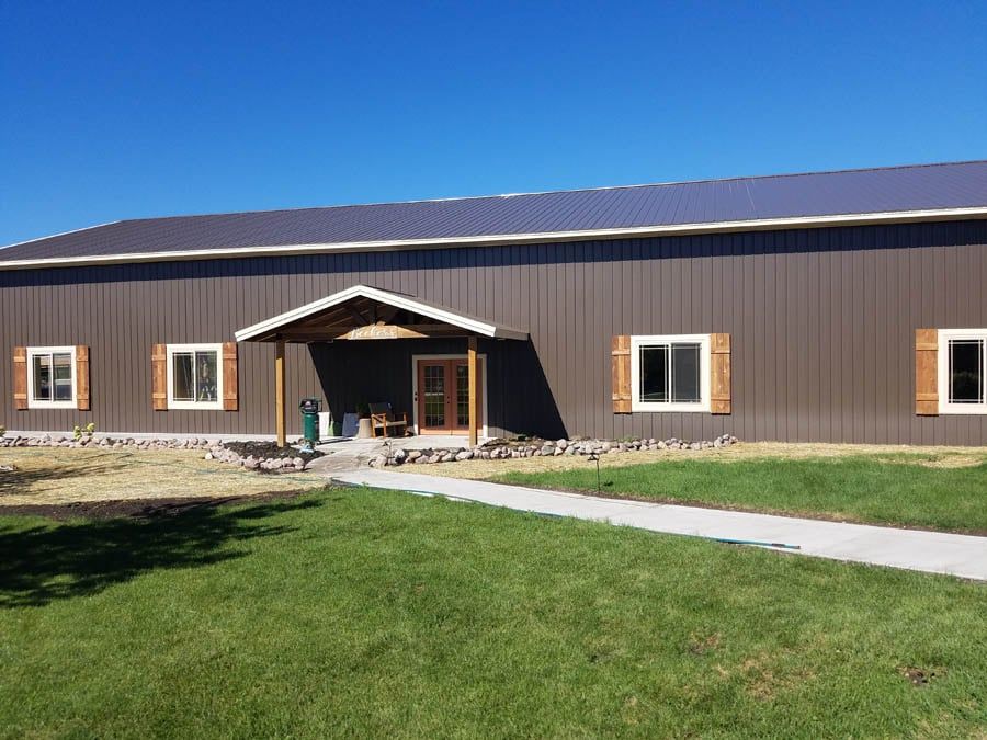 Long Barn With Windows — Hillsboro, WI — BornConstruction