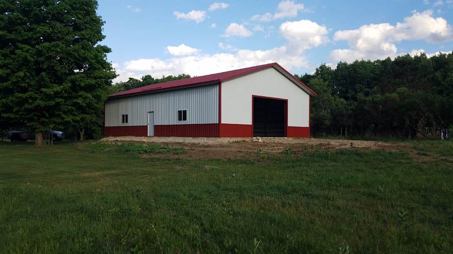 White Red Barn — Hillsboro, WI — BornConstruction