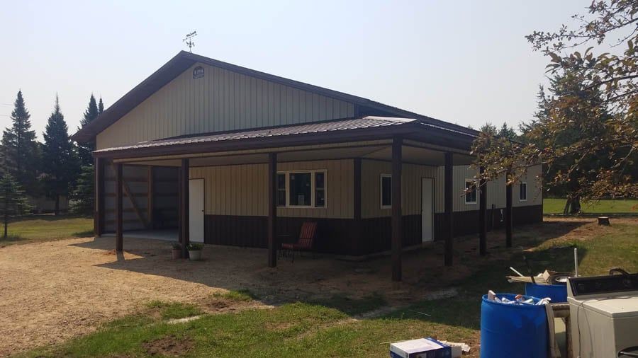 Barn With Shade — Hillsboro, WI — BornConstruction