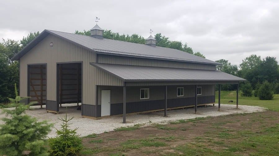 Barn With Doors And Window — Hillsboro, WI — BornConstruction