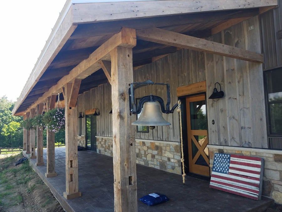 Barn Patio — Hillsboro, WI — BornConstruction