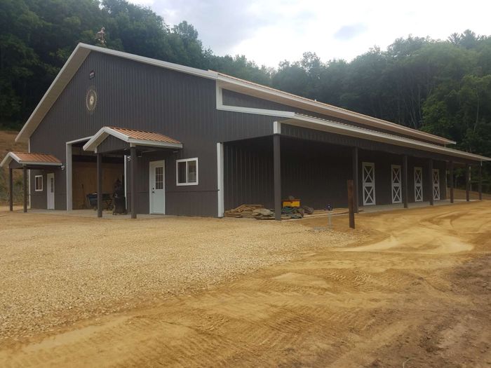 Brown Barn — Hillsboro, WI — BornConstruction
