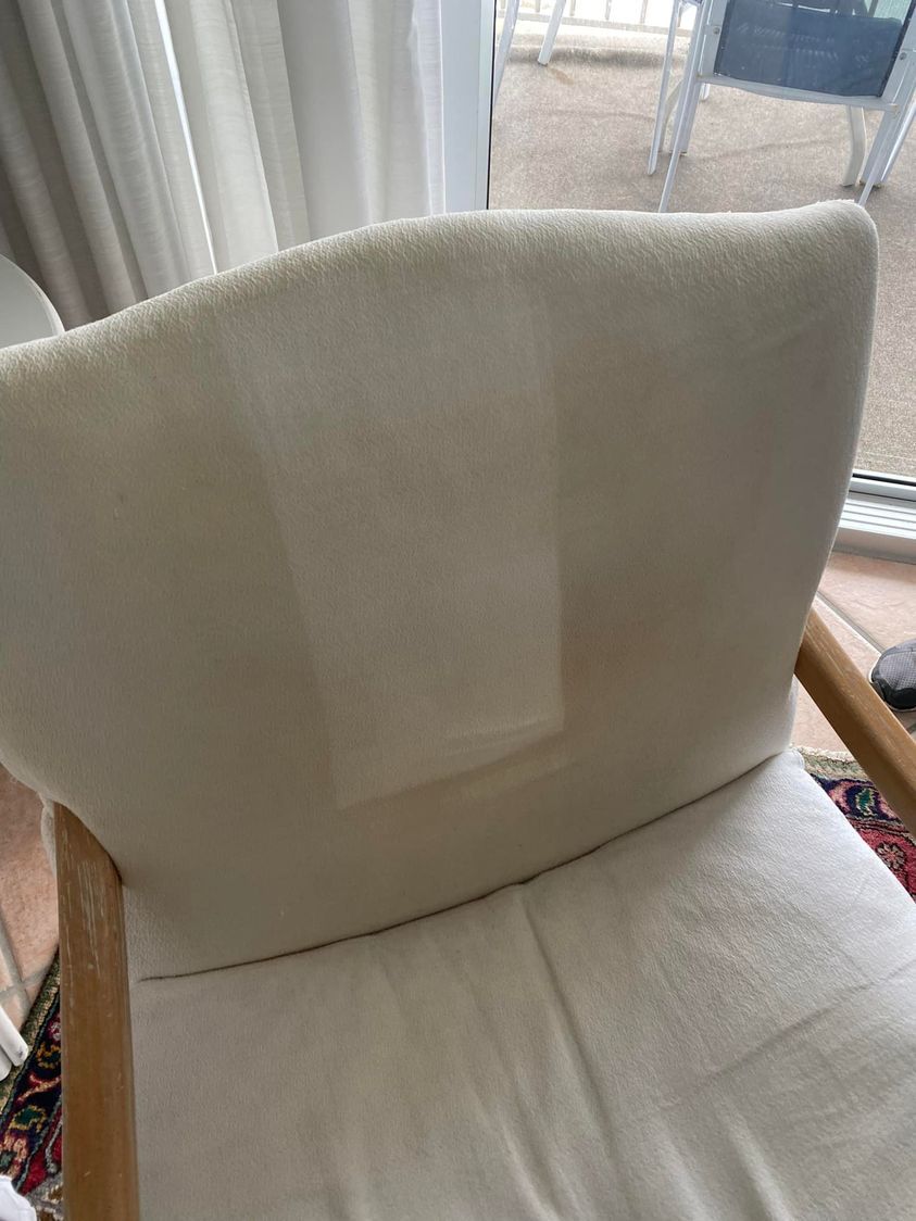 Cleaning Of Chair — Fort Walton Beach, FL — Emerald Coast Home Heroes