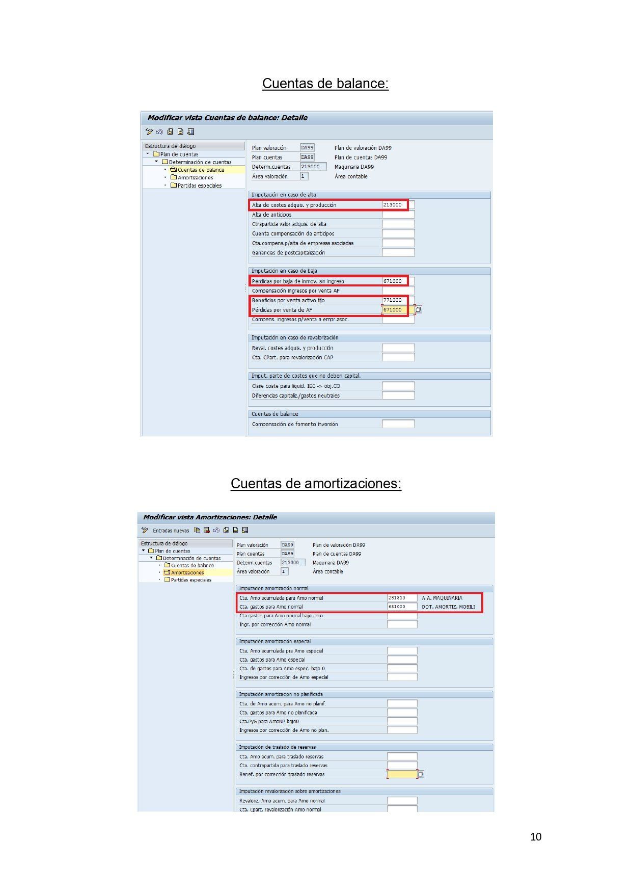 CURSO SAP ACTIVOS FIJOS :PARAMETRIZACION ACTIVOS FIJOS