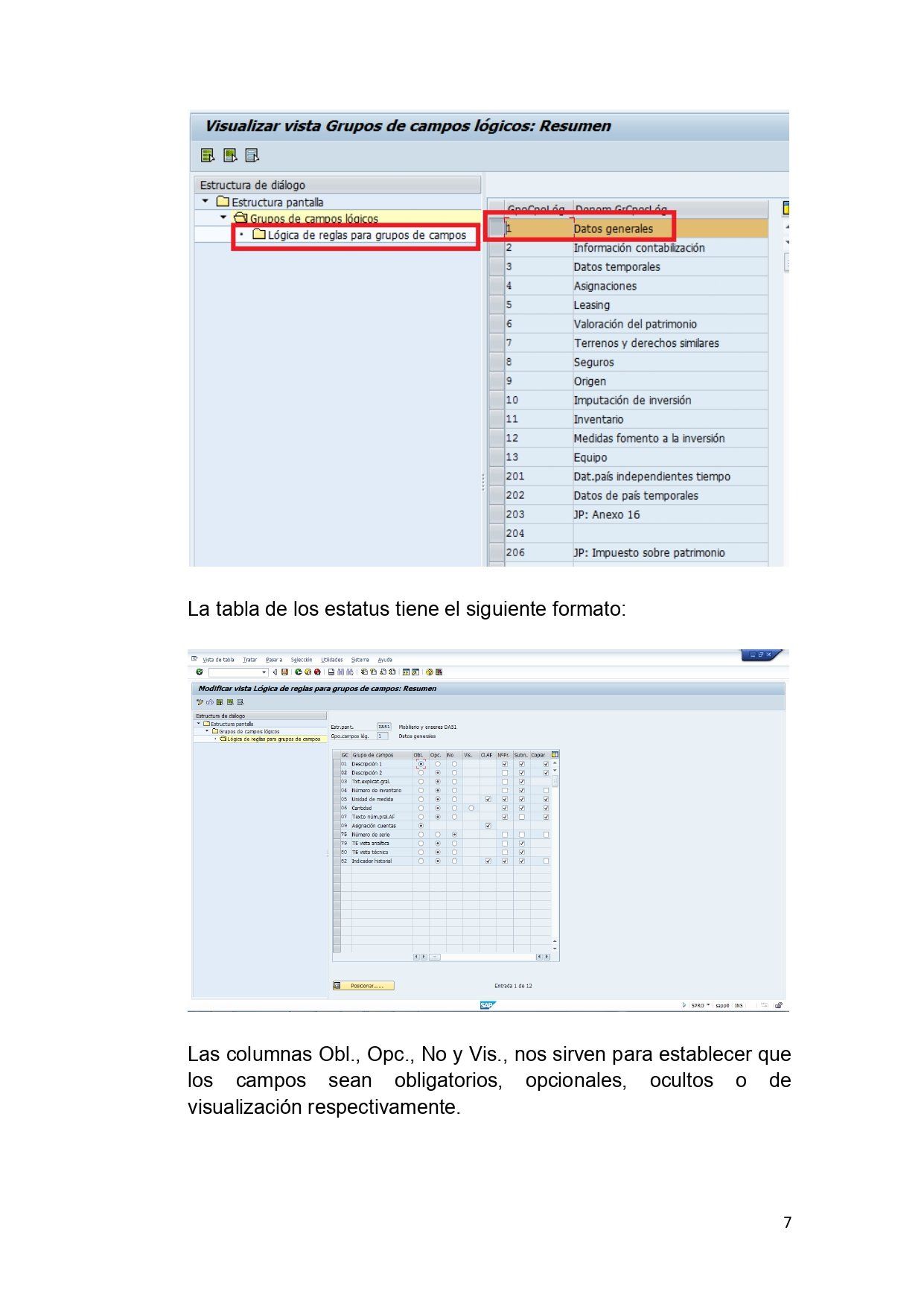 CURSO SAP ACTIVOS FIJOS :PARAMETRIZACION ACTIVOS FIJOS