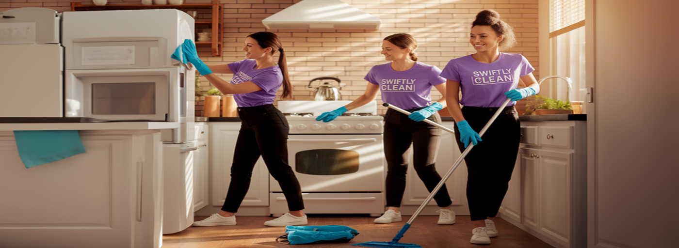 home cleaning service with Swiftly Clean LLC