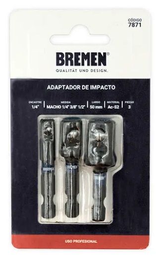 ADAPTADORES DE IMPACTO 3PZS - BREMEN