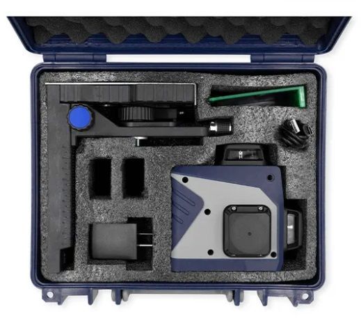 Nivel Láser de Línea 3 x 360° Luz verde 3 Planos - BREMEN