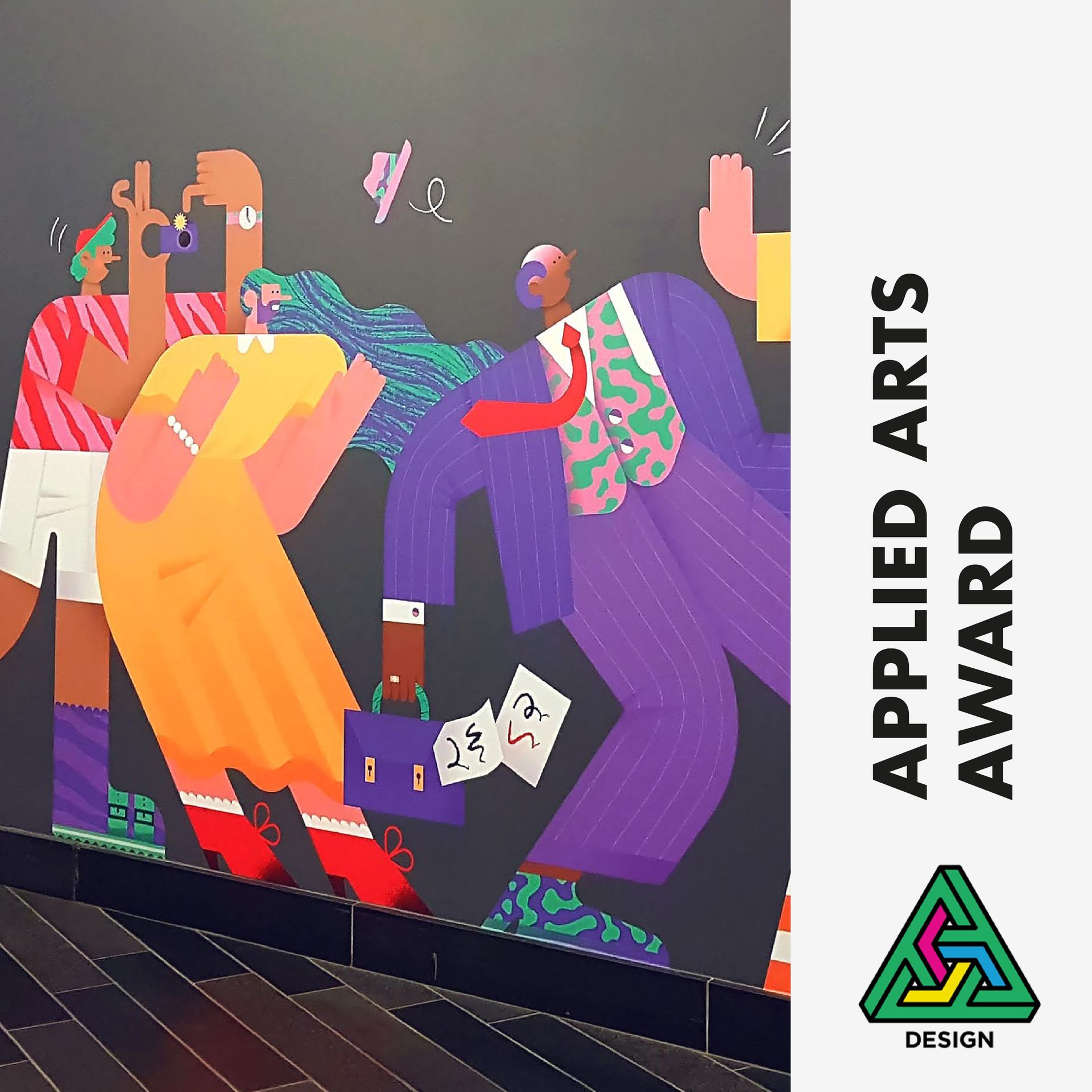 Palais des congres Montreal. Applied Arts Award