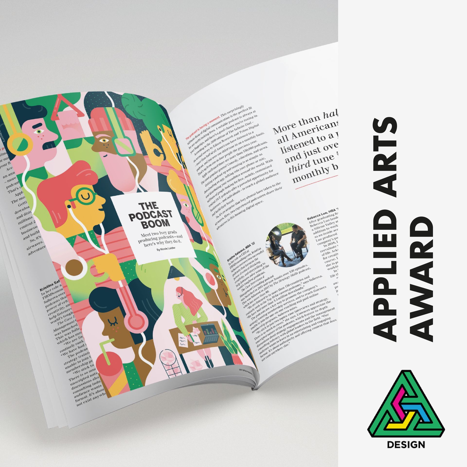 The Podcast boom. Applied Arts Award