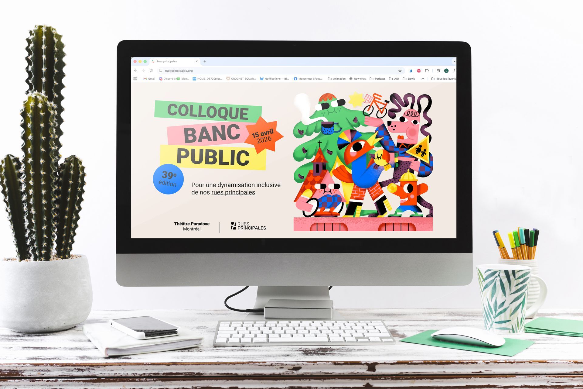 Laval. Illustrations for the summer program