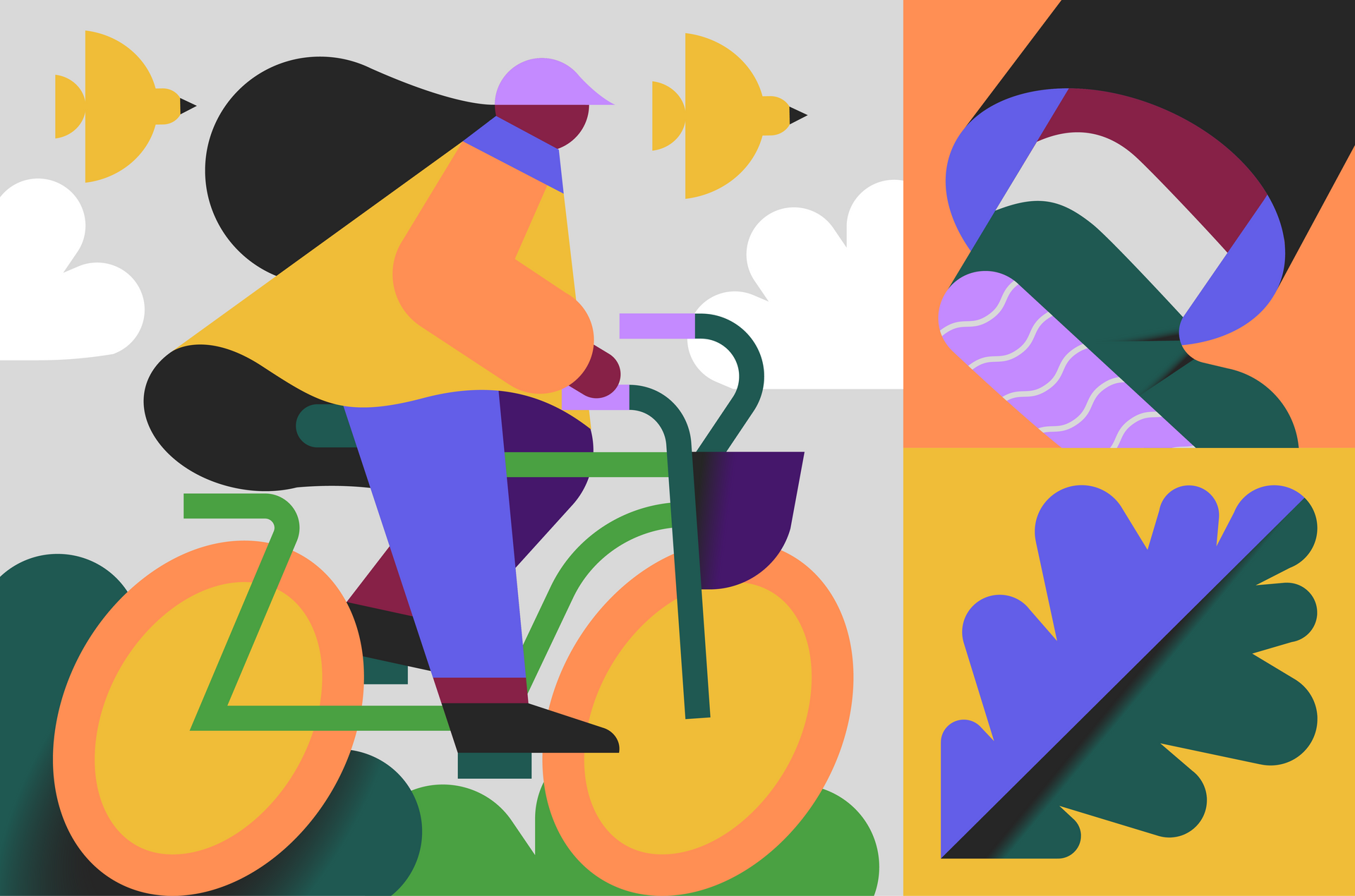 Laval. Illustrations for Laval's new website